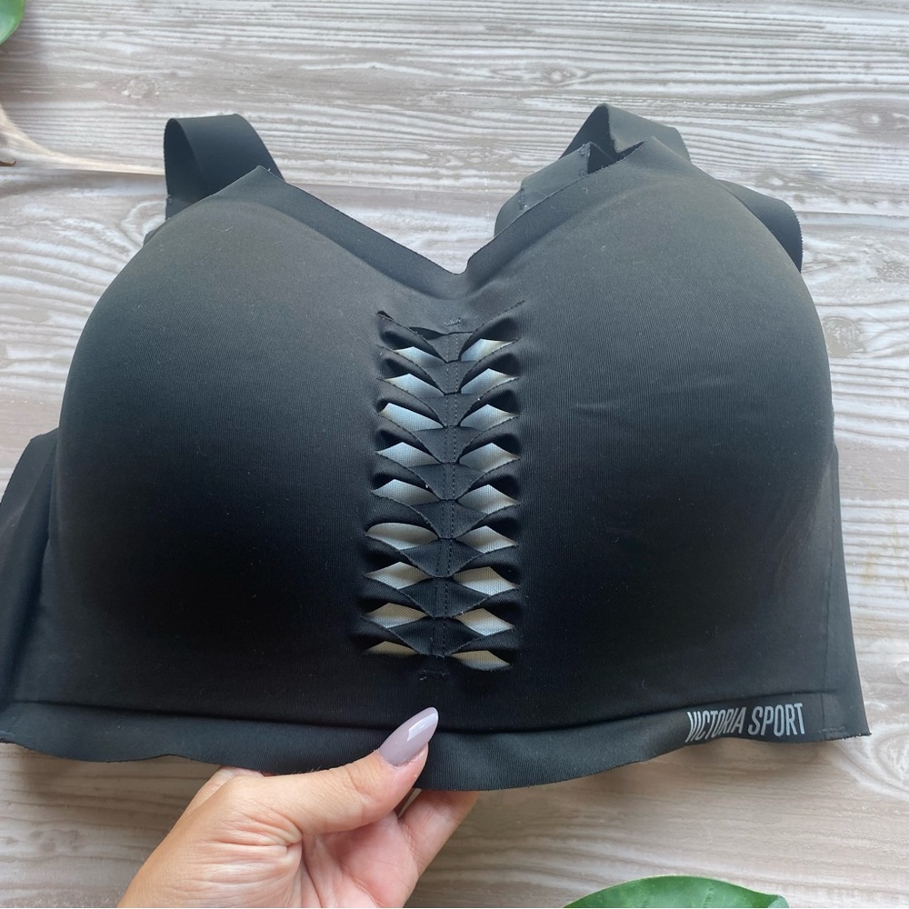 Victoria Secret SPORTs BRA 34 DDD Angel Max padded supportive black